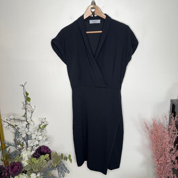 MM LAFLEUR The Tory Dress Black Crepe {MM47} - Picture 4 of 7